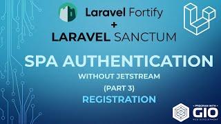 How to add User Registration feature to Laravel Fortify SPA