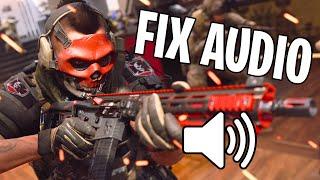 How To Fix Audio In Warzone 2 | Audio not working | Quiet Footsteps | Voice Chat issues