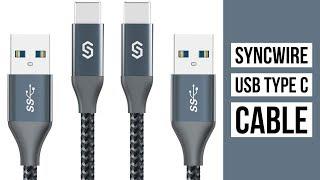 Syncwire USB Type C Cable 6FT ► Nylon Braided USB-C to USB 3.0 ◄ USB C to USB A Nintendo Switch