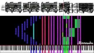 [Black MIDI] Hatsune Miku - PoPiPo (Vegetable Juice) Flipped | 100k notes