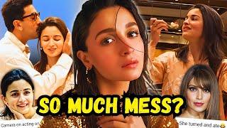 Alia Bhatt & Ranbir Kapoor's recent media meet became MESSY? | Deepika Padukone & Media Drama?