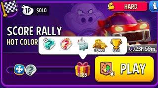 hot color bombs away score rally solo challenge | match masters | hot color solo today