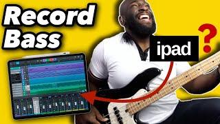 How to Record & Practice Bass Guitar on an iPad! 