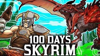 I Spent 100 Days In Skyrim Legendary Survival... Here's What Happened