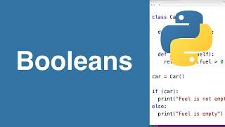 Booleans | Python Tutorial