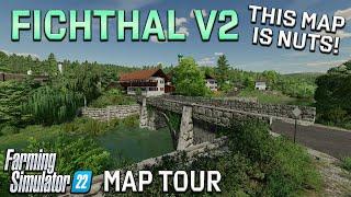 “FICHTHAL V2” FS22 MAP TOUR! | NEW MOD MAP! | Farming Simulator 22 (Review) PS5.