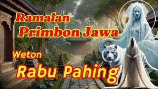 Ramalan Primbon Jawa Weton Rabu Pahing