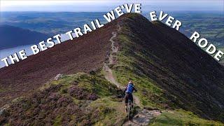 Skiddaw Mountain in the Lake District - Now this is Mountain Biking (4K)