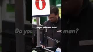 Cashier shames elderly man for paying with coins.