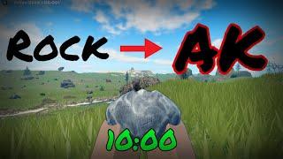 Going from ROCK to AK in under 10 minutes | Fallen Survival