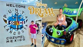 Disney Dream Cruise Day 3 - Cozumel Mexico, Pirate Night Fireworks & MORE!