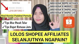 CARA KERJA SHOPEE AFFILIATE PROGRAM BAGI PEMULA + TIPS SHARE LINK TERBARU 2024 PENGHASILAN TAMBAHAN