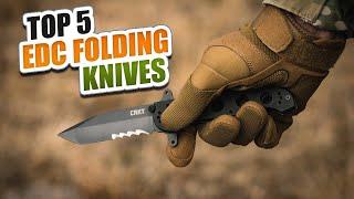 TOP 5 Best EDC Folding Knives 2021 - Madman Review