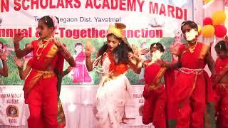 Jhashi ki rani act by std 6th 2022-23 Indian Scholars Academy Mardi