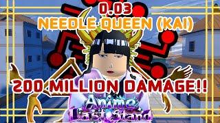 Getting The 0.03% NEEDLE QUEEN(KAI) in Anime Last Stand Bleach P2 Update | Showcase + Max Skill Tree