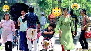 TATTI' Nikal Gayi -Where is Washroom Prank on Girls || Amazing reaction 