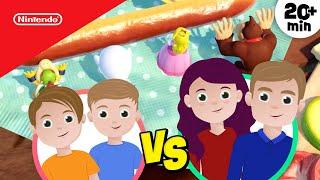 Kids vs Parents  Super Mario Party Jamboree Challenge | @playnintendo