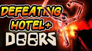 BEATING the NEW Hotel+ DOORS UPDATE! DOOR 100! ️- Roblox