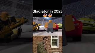Gladiator in 2019 VS Gladiator in 2023 (tds roblox) #viral #shorts
