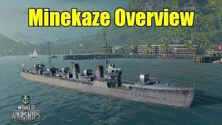 World of Warships - Minekaze Destroyer Tactics + Tutorial