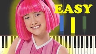 How To Play Lazy Town Always A Way On Piano EASY