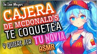 ¿Así conquistas a las chicas?~CAJERA te C0QUETEA y Quiere ser tu Novia~ ASMR Roleplay Anime