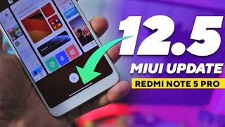 MIUI 12.5 with ANDROID 10 Gestures for REDMI NOTE 5 PRO - हिंदी