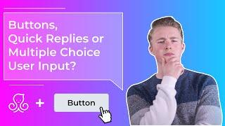 Use Buttons, Quick Replies or Multiple Choice in ManyChat?