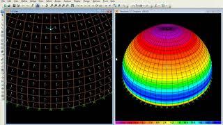 Analysis of Dome Structure in SAP2000