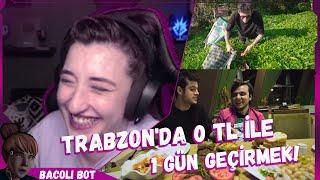 Pqueen - "TRABZON'DA 0 TL İLE 1 GÜN GEÇİRMEK!" İzliyor (Orkun Işıtmak)