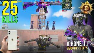 HOW TO UNLOCK IPAD VIEW ON IPHONE 11 FOR PUBG MOBILE | IPHONE 11 PUBG MOBILE GAMEPLAY FPS TEST 2025