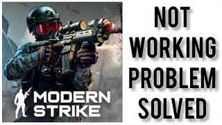How To Solve Modern Strike Online App Not Working(Not Open) Problem|| Rsha26 Solutions