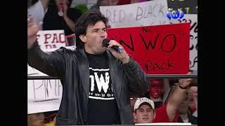 Титаны Рестлинга - Написал на стенке логотип (Николай Фоменко) (WCW Nitro 1998) (Eric Bischoff)