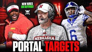 REACTING TO NEBRASKA’S COACHING HIRES ON DEFENSE & PORTAL TARGETS TO TRACK!