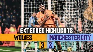 WOLVES DO THE DOUBLE OVER THE CHAMPIONS! | Wolves 3-2 Man City | Extended highlights