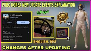 New Update 3.0 Events Explanation  PUBG Korea Free Donkatsu Medals, Premium crate & Gift boxes
