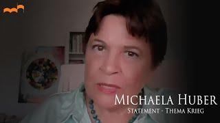 Michaela Huber Live - Statement Thema: Krieg