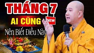 CÚNG Tháng 7 Thầy Chỉ Cách Khấn Vái Đúng, để gia đạo Bình An làm ăn Phát Đạt - Thầy Thích Pháp Hòa