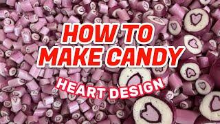 How to make Candy Heart #funnyvideo #candy #caramel #recipe #handmade #christmas #meme #breakup