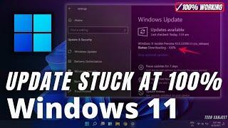 Windows 11 Update Stuck at 100%  | Windows 11 not Downloading | Windows 10 download Stuck!