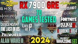 RX 7900 GRE : Test in 70 Games in 2024 (1440p)