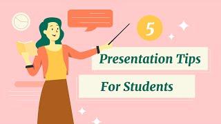 5 Presentation Tips for Students w/Templates