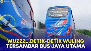 WUZZZ! Aksi Driver Bus Ugal-Ugalan Serempet Wuling Lalu Kabur, Penumpang Mobil Histeris | Rayya Tv