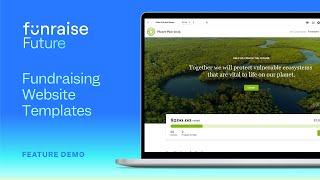 Fundraising Website Templates | Funraise Feature Demo