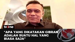 Gibran Nyatakan Prabowo Miliki Wewenang Penuh Untuk Susun Kabinet, PDIP: Pernyataan Tepat | tvOne