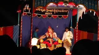 Yakshagana Pandavashwamedha-Hanumagiri Mela-Diwakar Rai Sampaje as Babruvahana