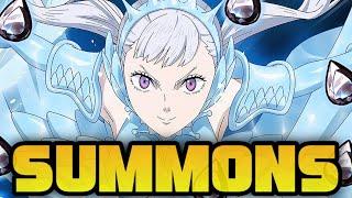 THIS MIGHT BE MY CRAZIEST SUMMON VIDEO YET!!! VALKYRIE NOELLE SUMMONS! | Black Clover Mobile