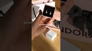 unboxing Pandora #asmr #makeup #unboxing #satisfying #aesthetic #preppy #tiktok #shopping #beauty