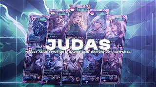 Judas (10man) ML Typography Preset Alight Motion & Capcut Template - Rose Editzy