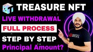 Treasure NFT Withdrawal Process || Live Withdrawal Step by Step || Withdrawal Conditions Discussed